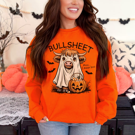 Bullsheet Halloween Crewneck | Gildan Heavy Blend Sweatshirt