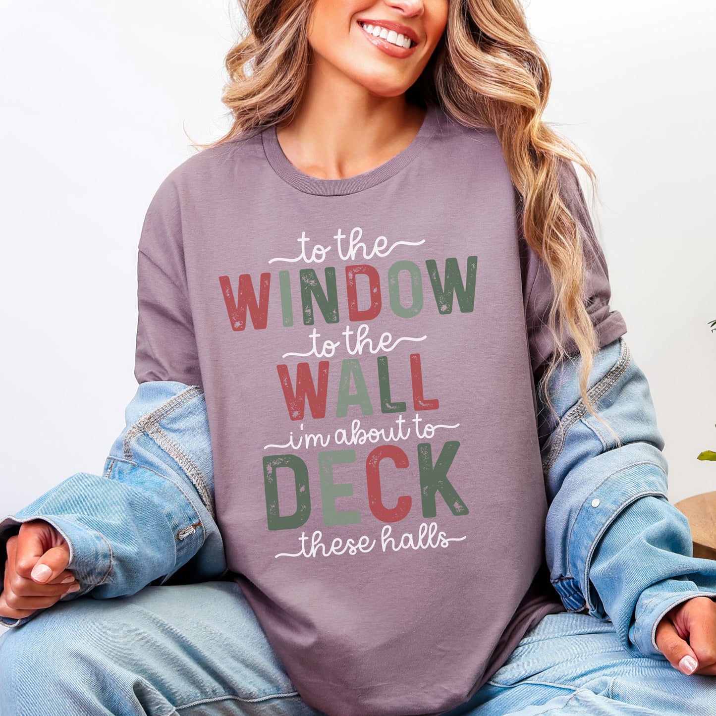“Deck These Halls” Christmas Tee