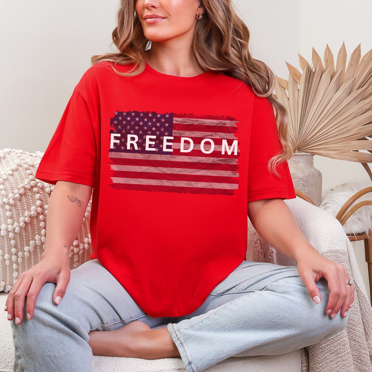 Freedom Tee – Stand Strong: Charlie Kirk Collection
