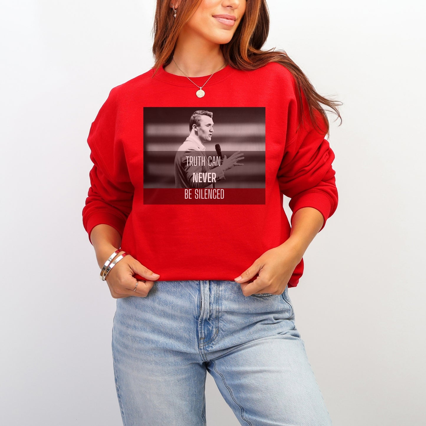Truth Sweatshirt – Stand Strong: Charlie Kirk Collection