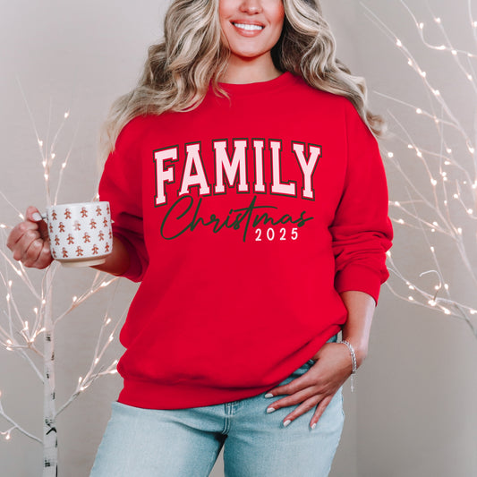 Family Christmas 2025 Sweatshirt