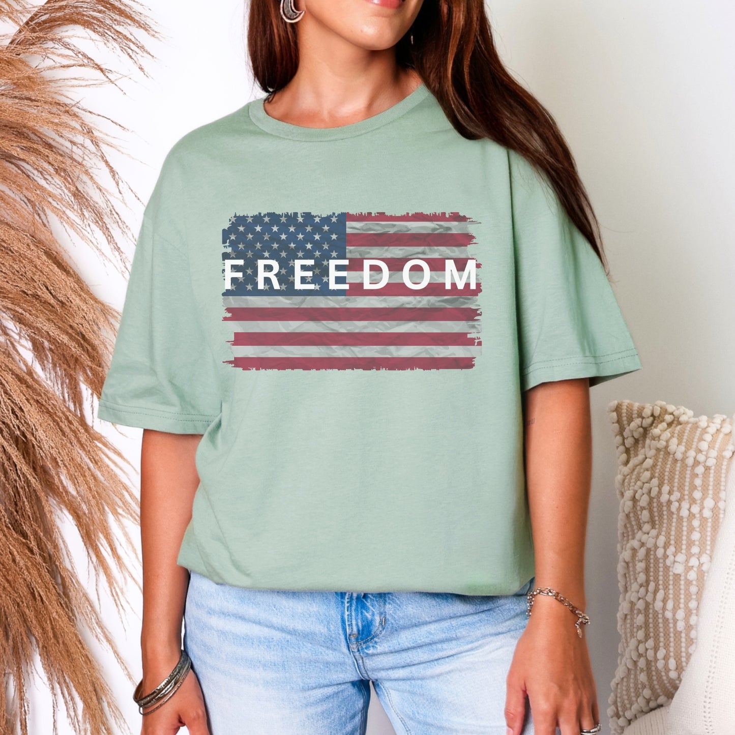 Freedom Tee – Stand Strong: Charlie Kirk Collection
