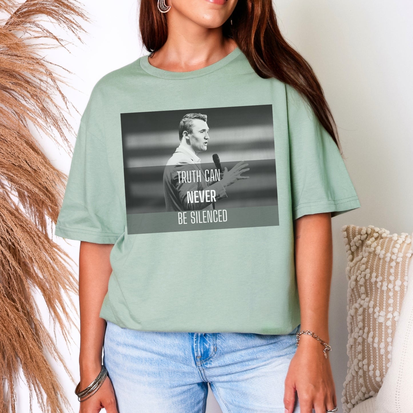 Truth Tee – Stand Strong: Charlie Kirk Collection