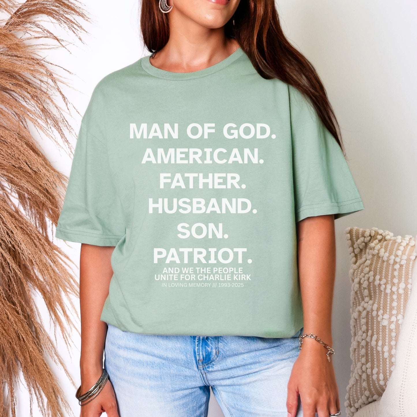 Legacy Tee – Stand Strong: Charlie Kirk Collection