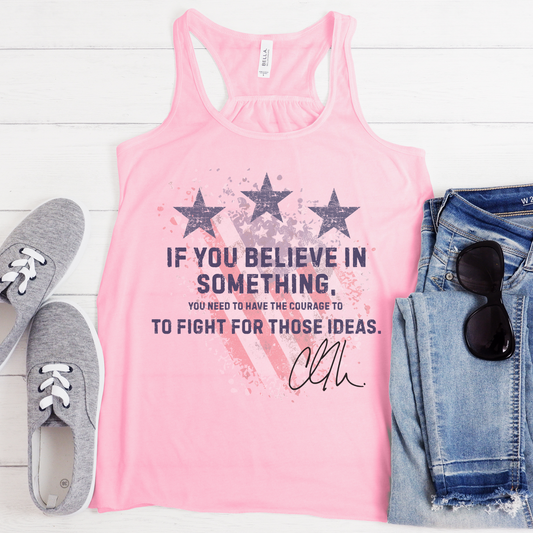 Courage Tank – Stand Strong: Charlie Kirk Collection