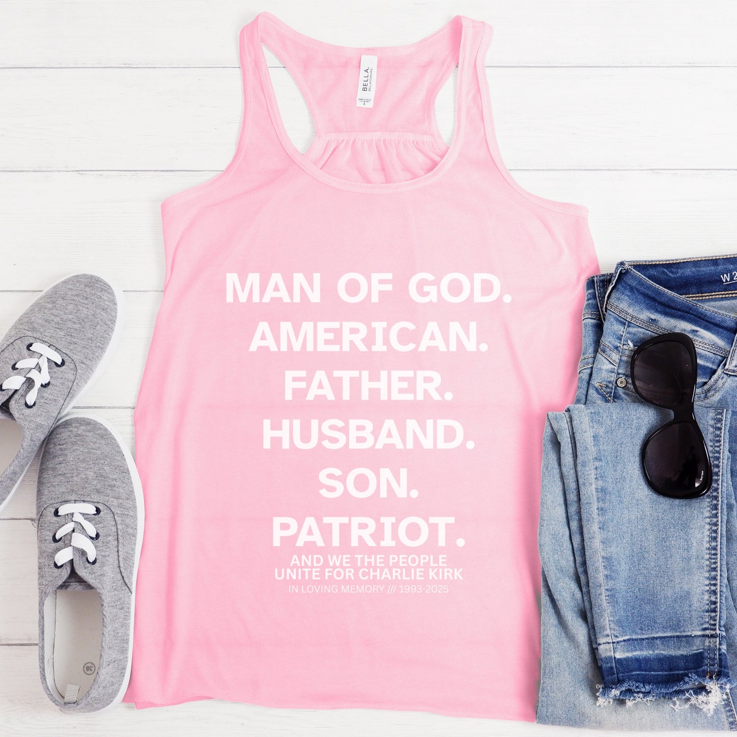 Legacy Tank – Stand Strong: Charlie Kirk Collection