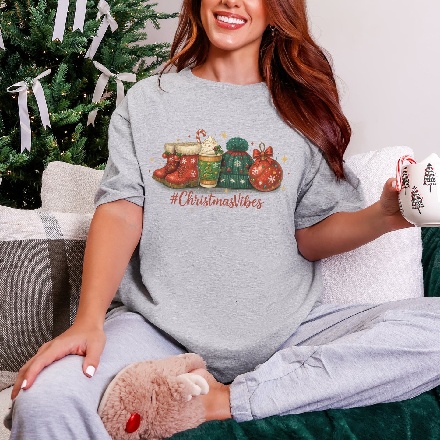 #ChristmasVibes Tee