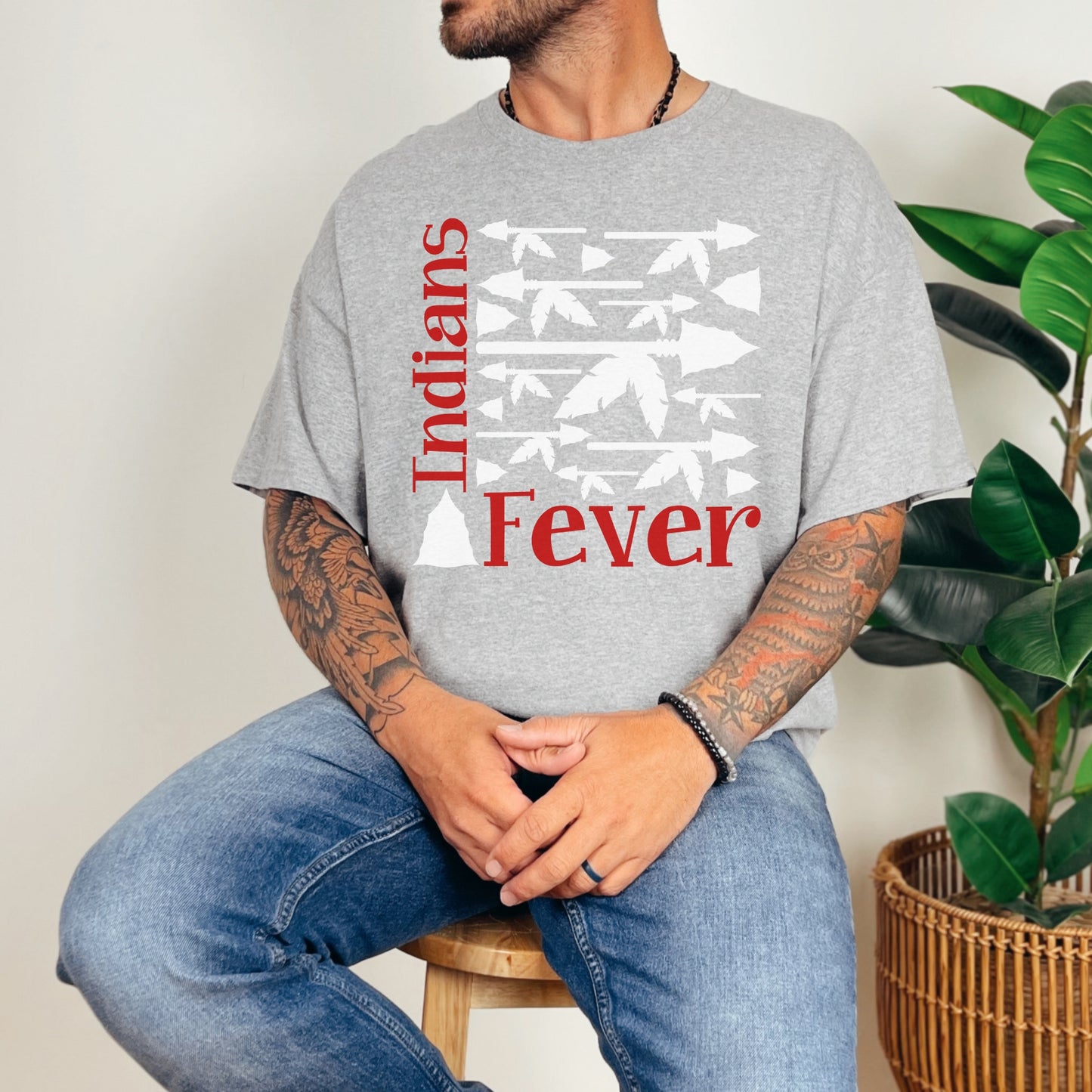 Du Quoin Indians Tee | Indians Fever Tee