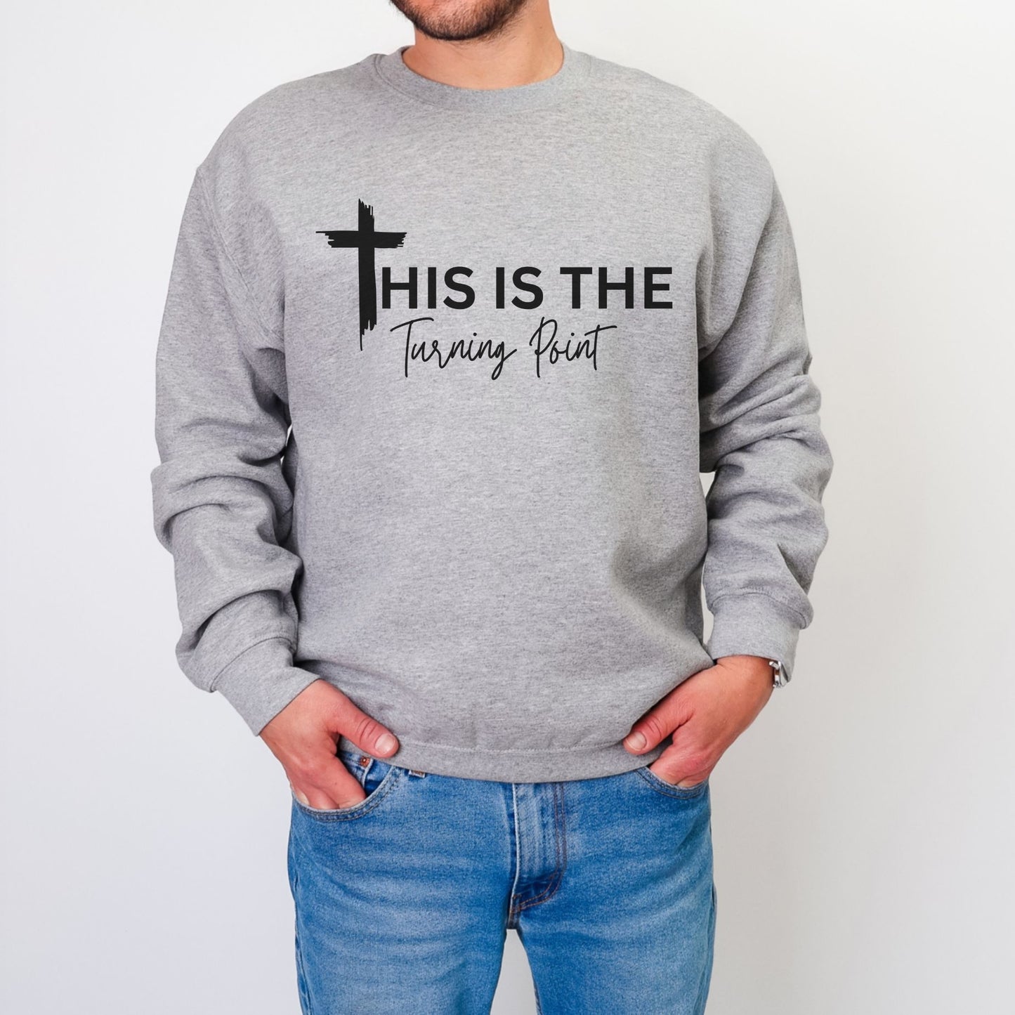 Turning Point Sweatshirt – Stand Strong: Charlie Kirk Collection