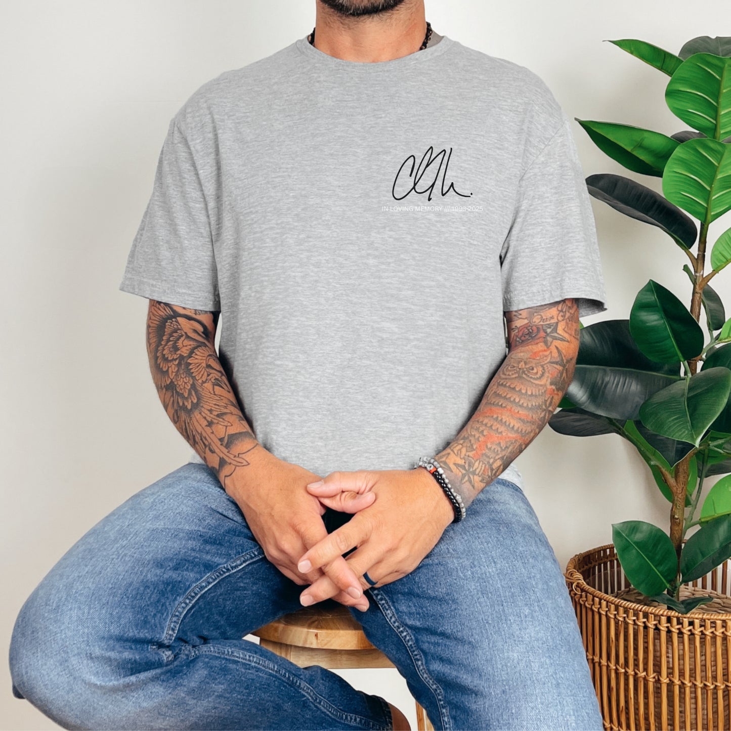 “Man of God. American. Father. Husband. Son. Patriot.” Memorial T-Shirt | Patriot Collection