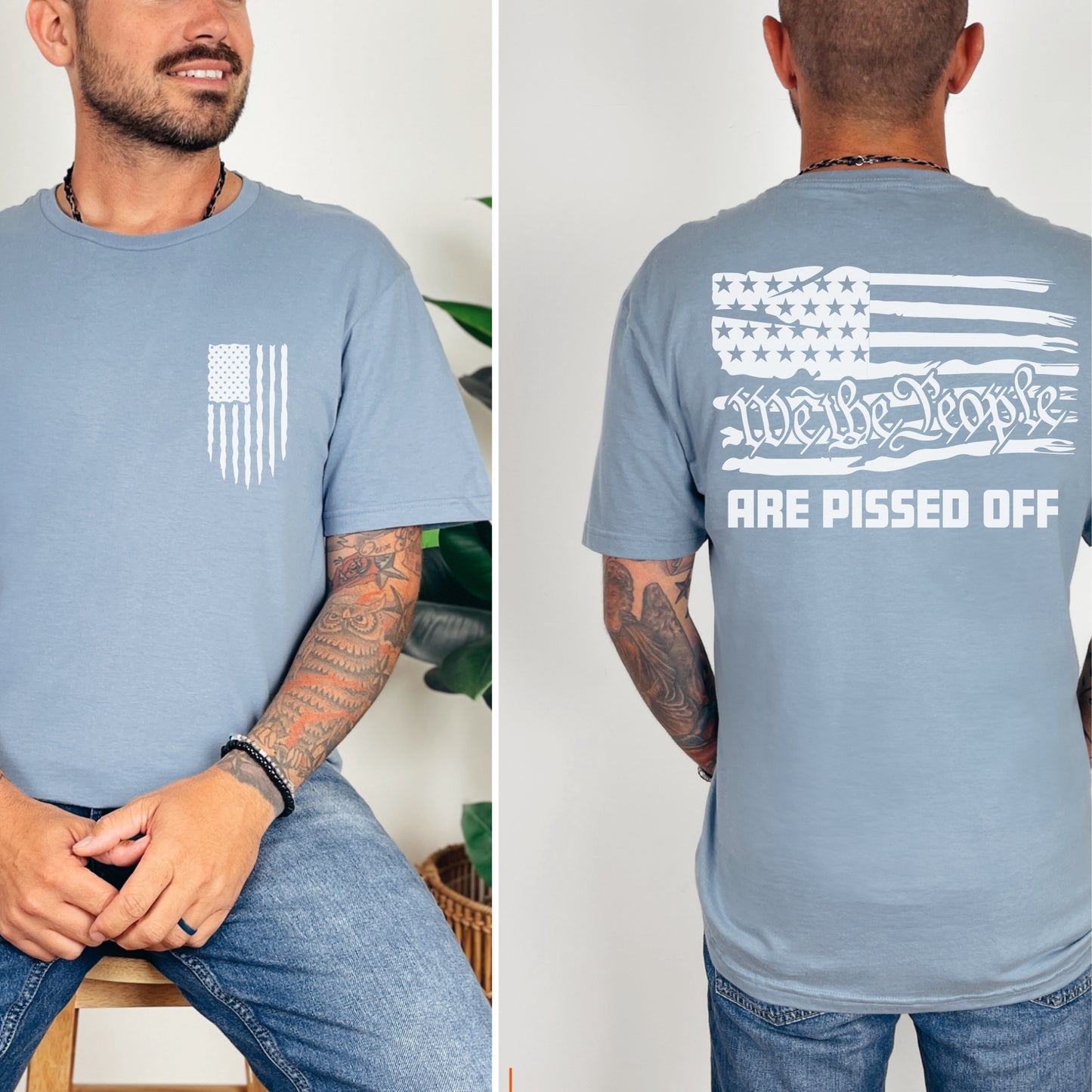 “We the People Are Pissed Off” American Flag T-Shirt | Patriot Collection