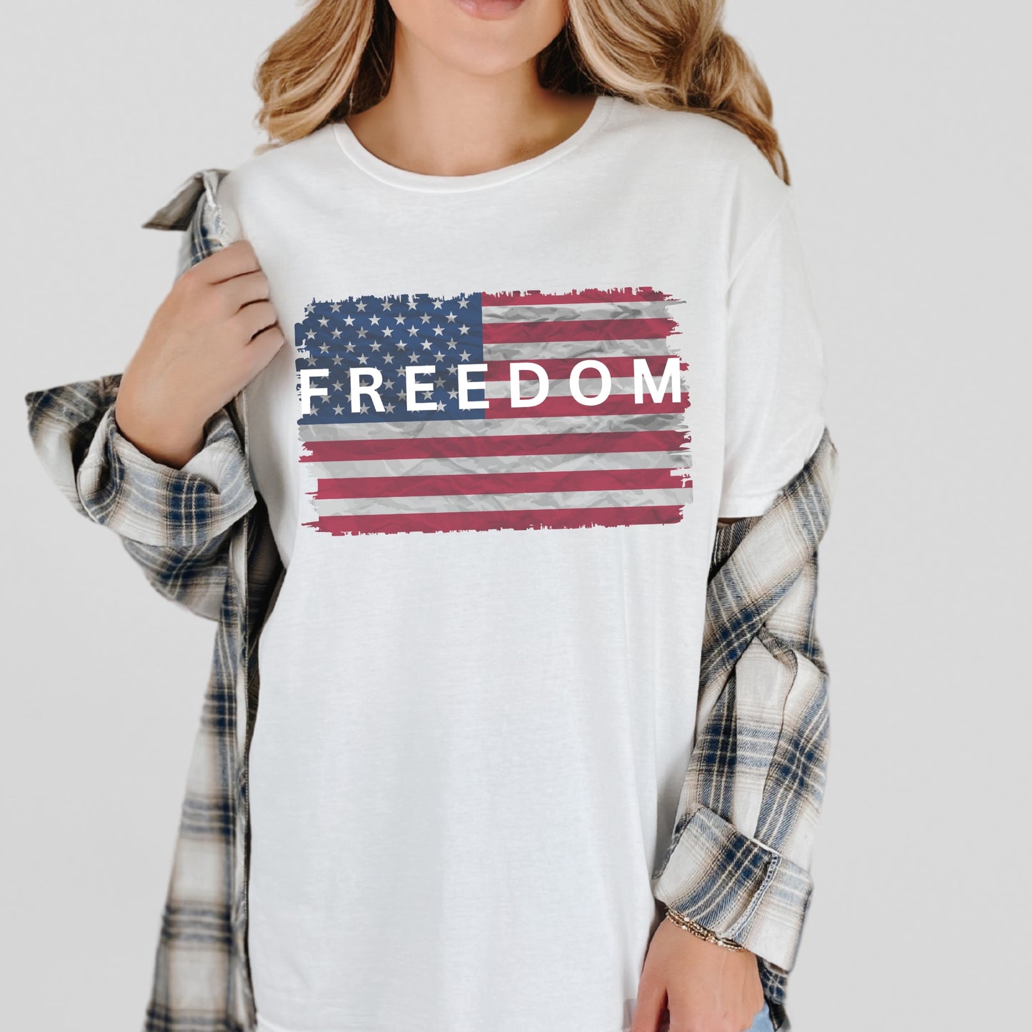 Freedom Tee – Stand Strong: Charlie Kirk Collection