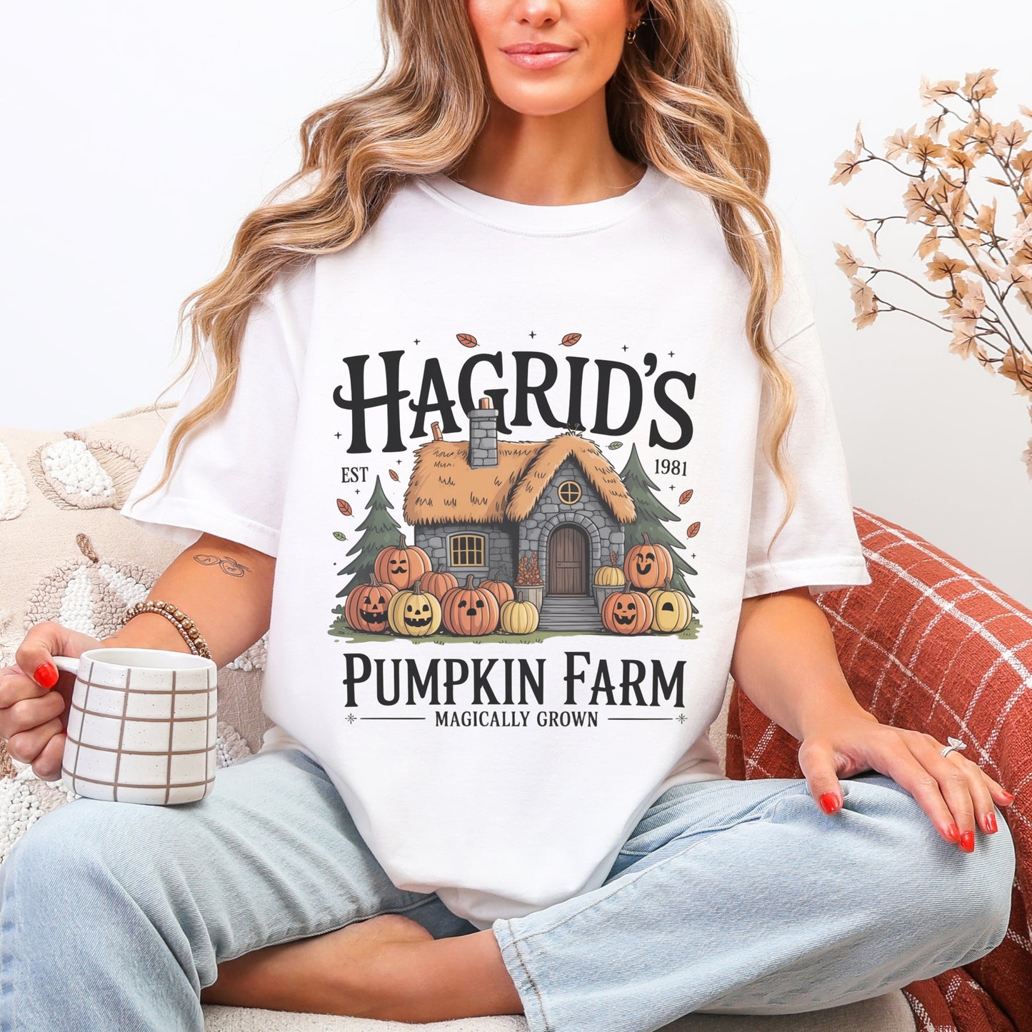 Pumpkin Farm Comfort Colors® Tee – Premium Unisex Fall Graphic T-Shirt