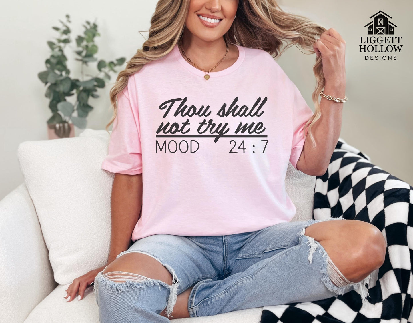 Thou Shall Not Try Me T-Shirt | Gildan Softstyle Unisex Tee